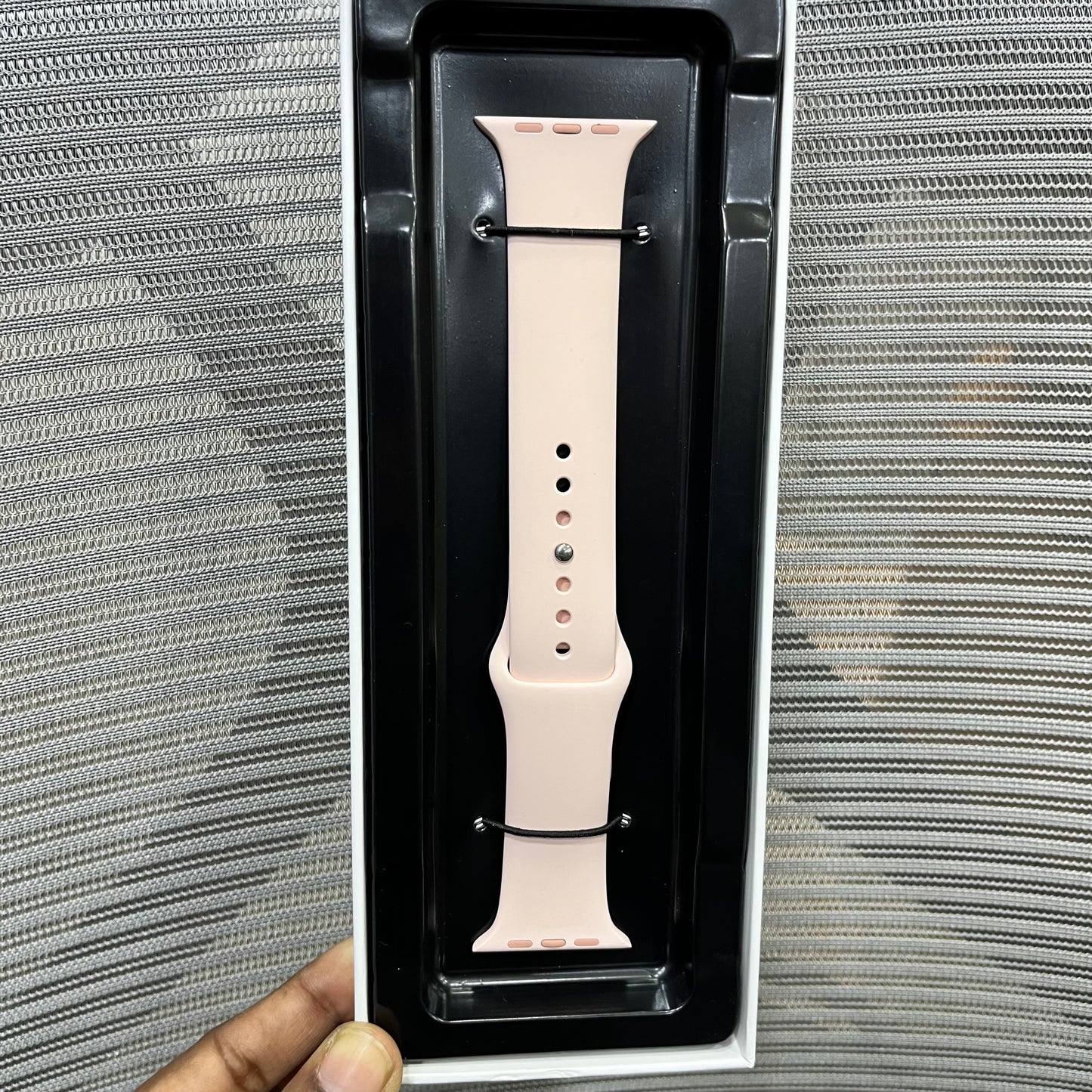 Soft Pink Sport Band For Watch Size (S / M / L )
