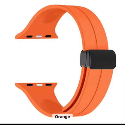 Silicone Magnetic Apple Watch Strap