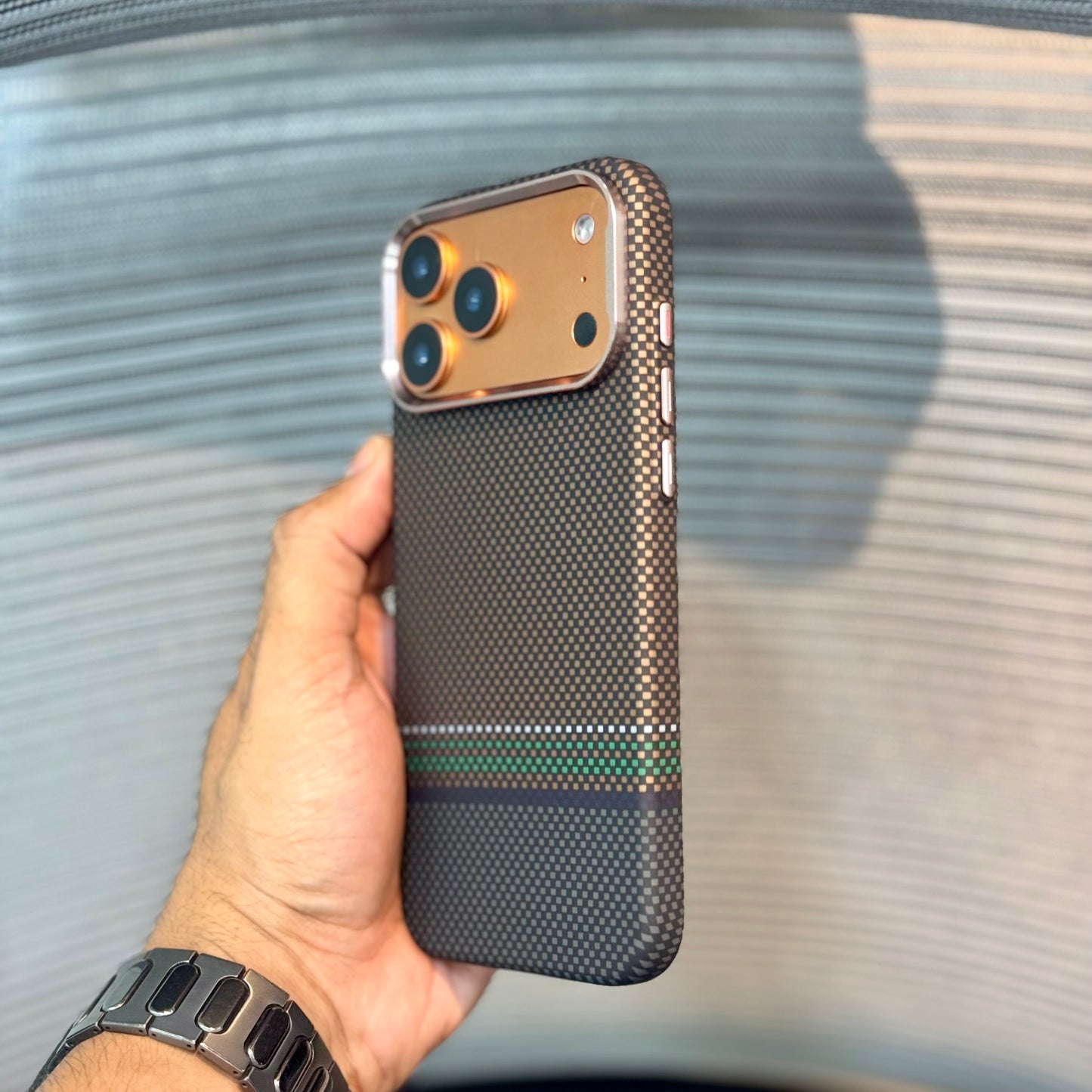 FibreLux Brown MagSafe iPhone 16 Pro Max Case