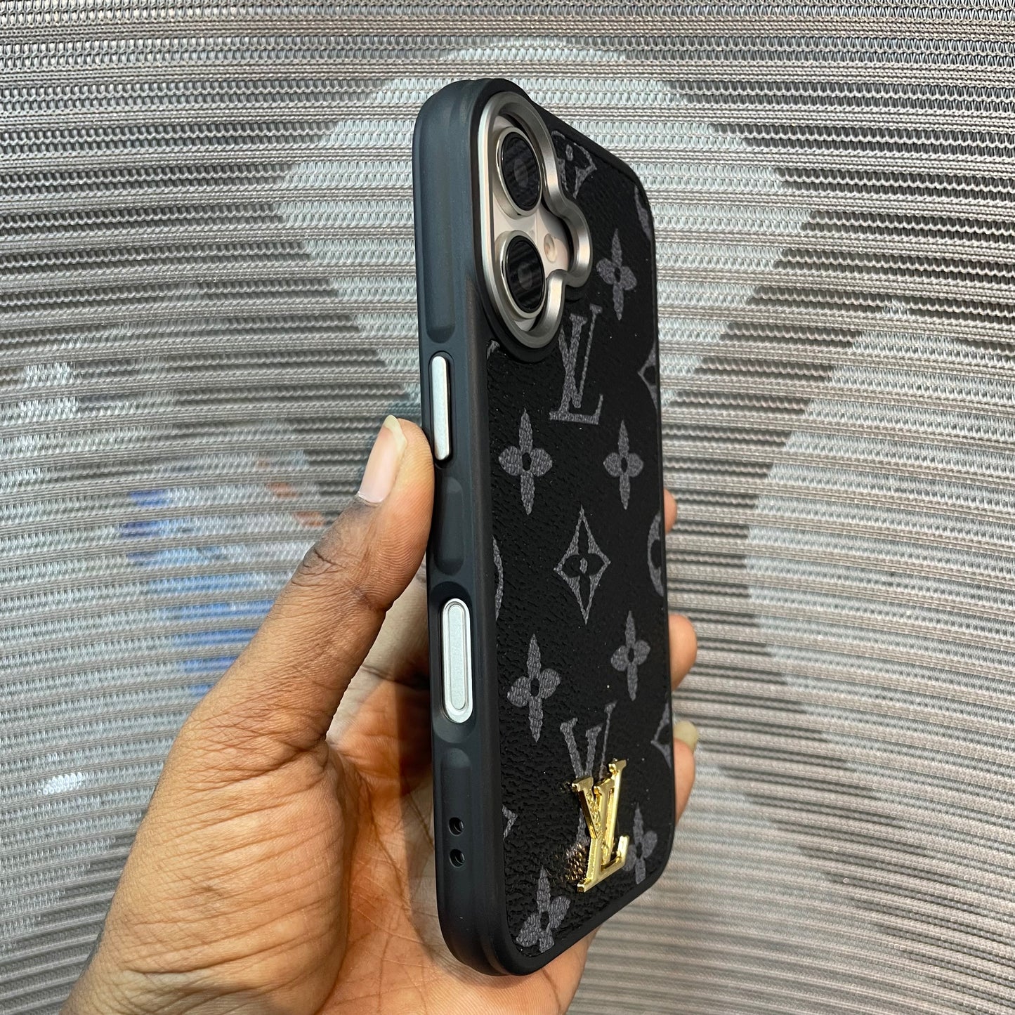 LogoLuxe Leather iPhone 17 Series Case