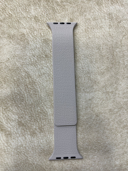 Embossed Magnetic Silicone Apple iWatch Strap