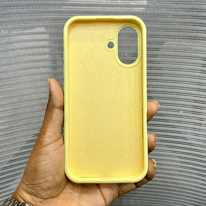 Premium Silicone iPhone 16 Case