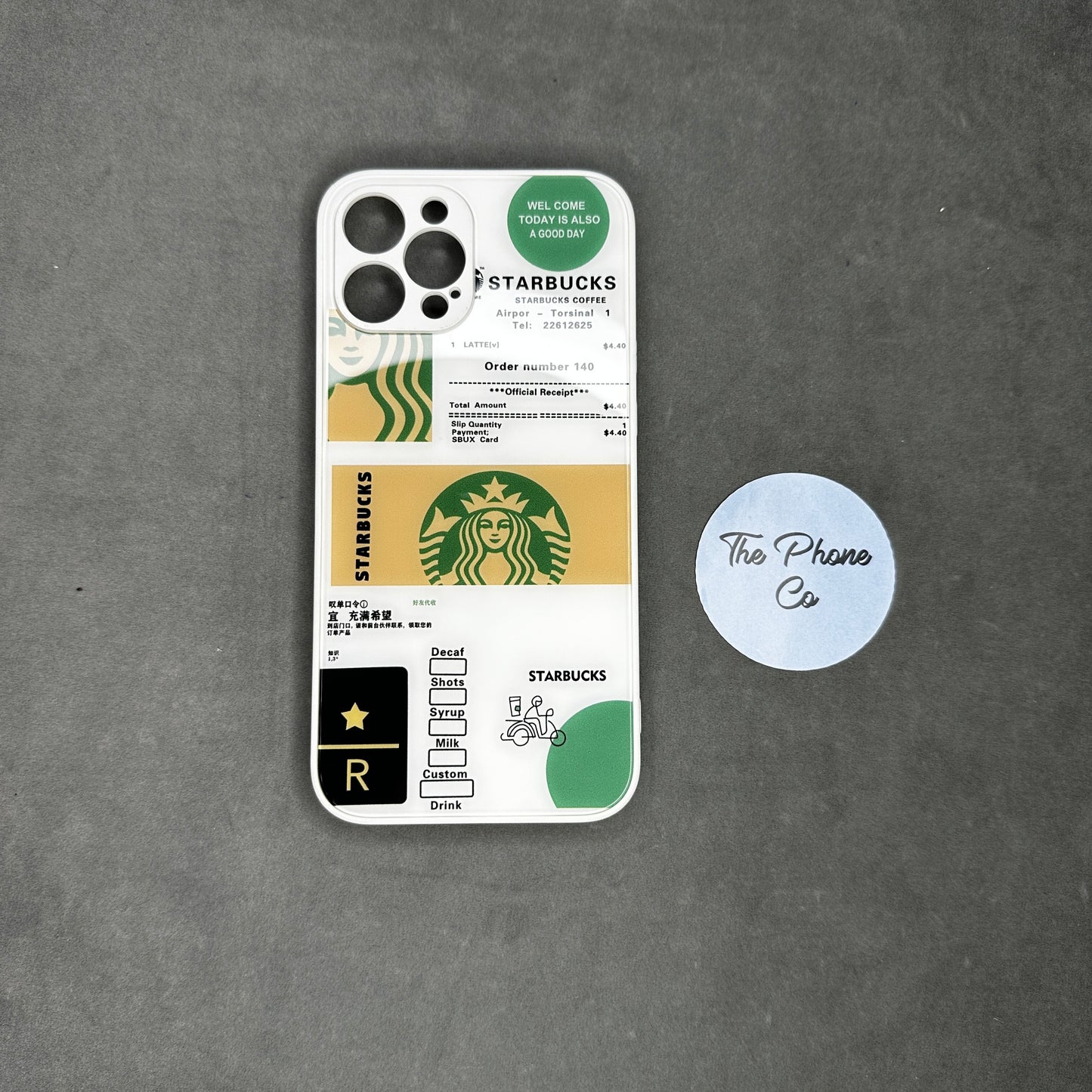 Starbucks Glass Case for iPhone 12 Pro Max