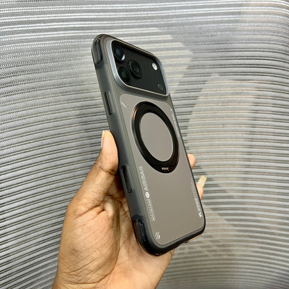 Premium AirBag Anti-Collision Metal Stand iPhone Case