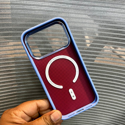 Carbon Fiber Gradient Embossed iPhone Case