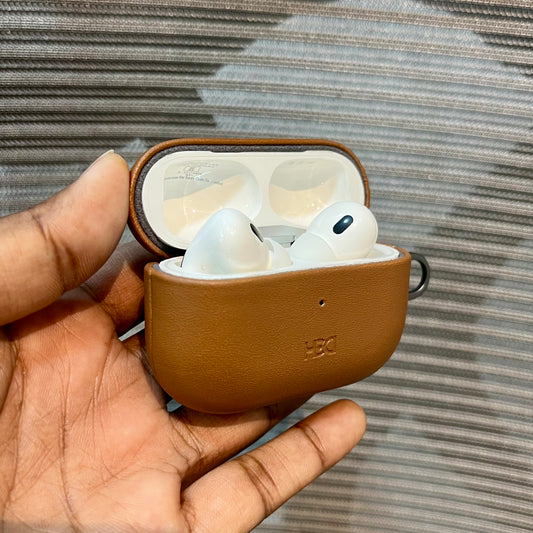 Narib Series Faux Leather Texture AirPods Case