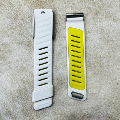 Titanium Dual SportFlex Silicone Whoop Peak Band