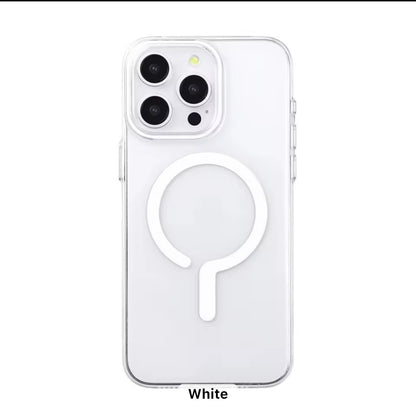 Premium Slim Fit Anti-Yellow Transparent MagSafe Case for iPhone