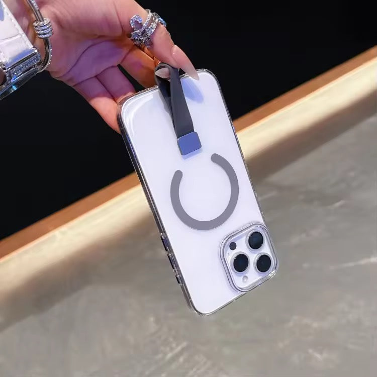Transparent MagSafe iPhone Case with Holder