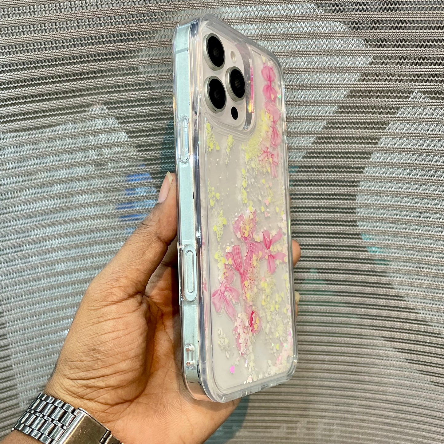 LiquidBow Glitter iPhone Case