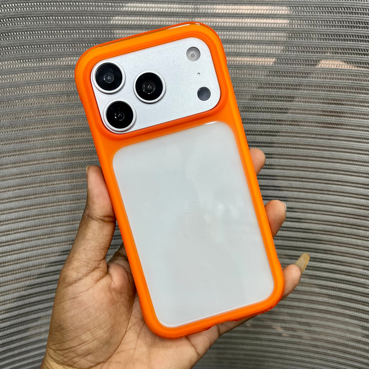 Transparent Air Pro Silicone Side Border iPhone Case