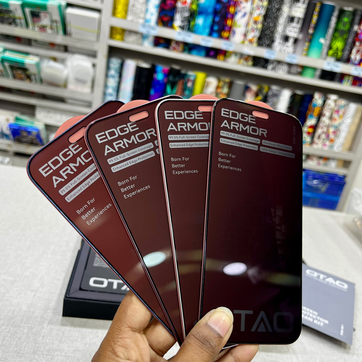 OTAO Edge Armor Clear Screen Protector