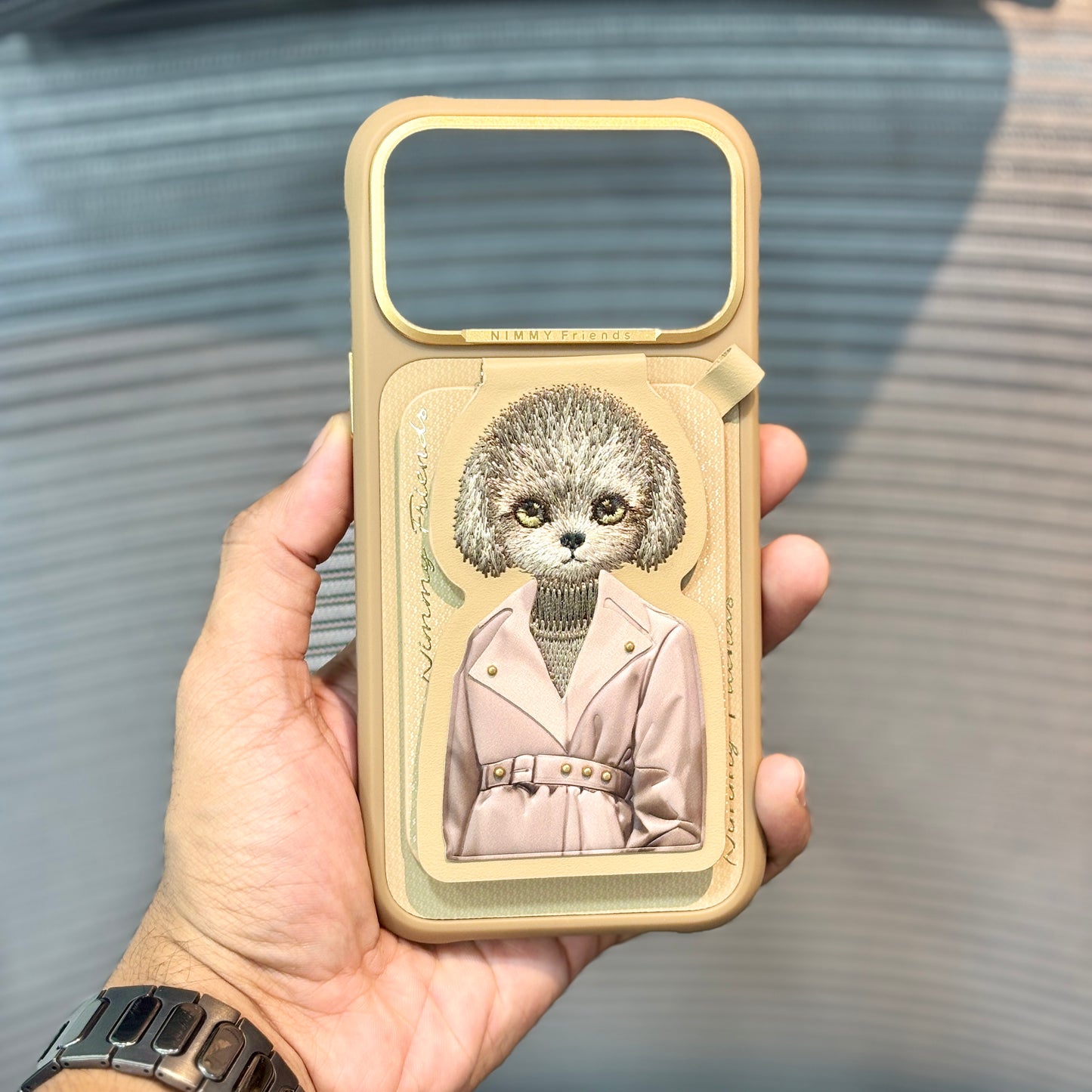 FurEver MagSafe iPhone 17 Pro Max Wallet Stand Case