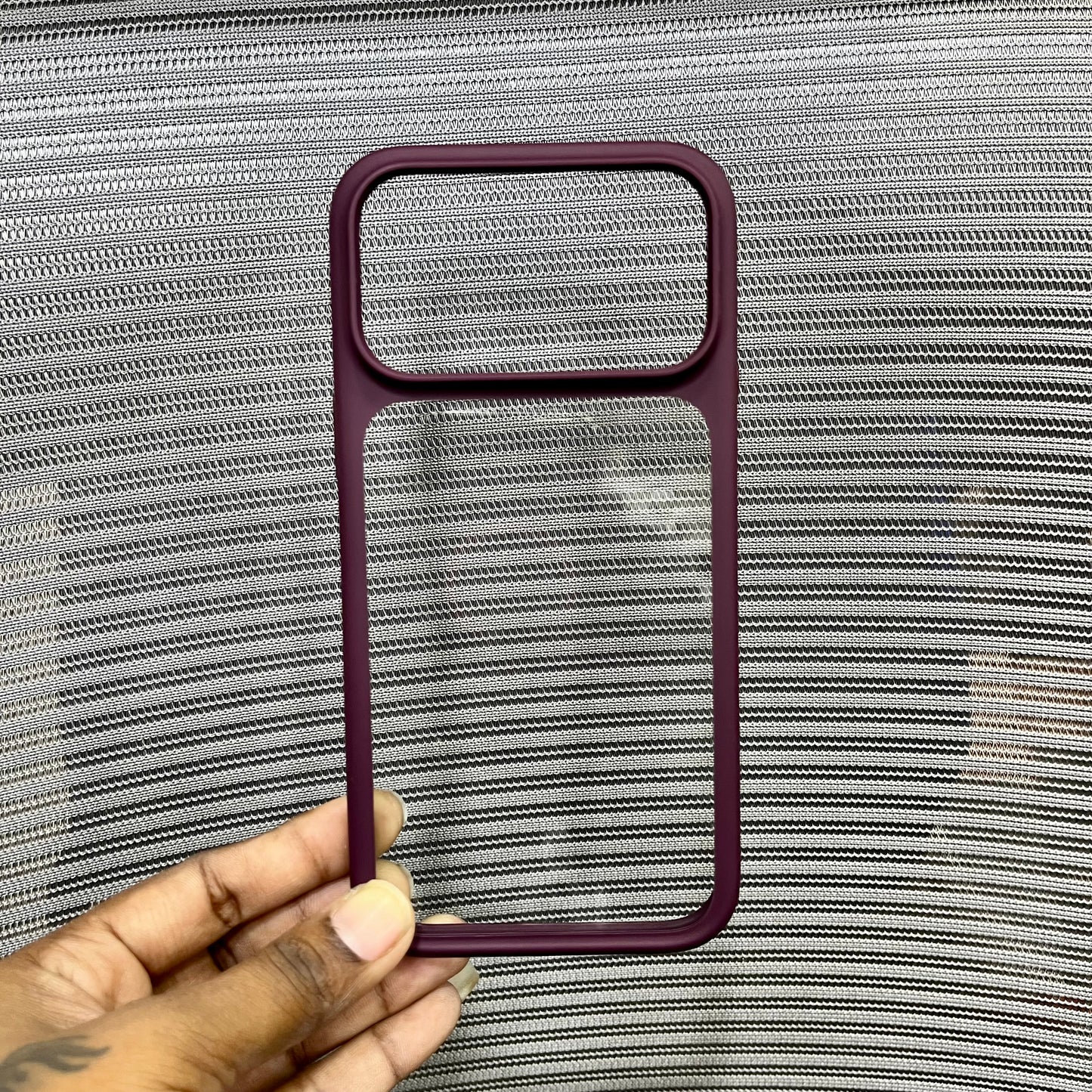 Side Border Crystal Shield iPhone 17 Pro Max Case