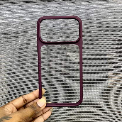 Side Border Crystal Shield iPhone 17 Pro Max Case