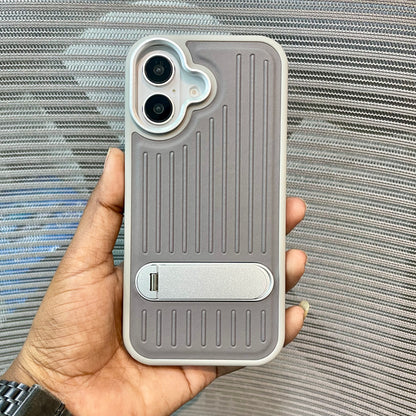StripeVault Stand iPhone 17 Case