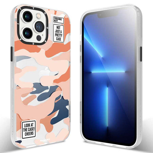 Printed Camouflage Textured Fancy Case