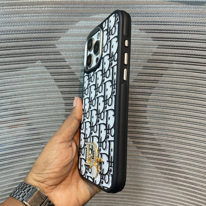 LogoLuxe Leather iPhone Case