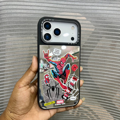 Super Hero Edition Mirror Print iPhone 17 Pro Max Case