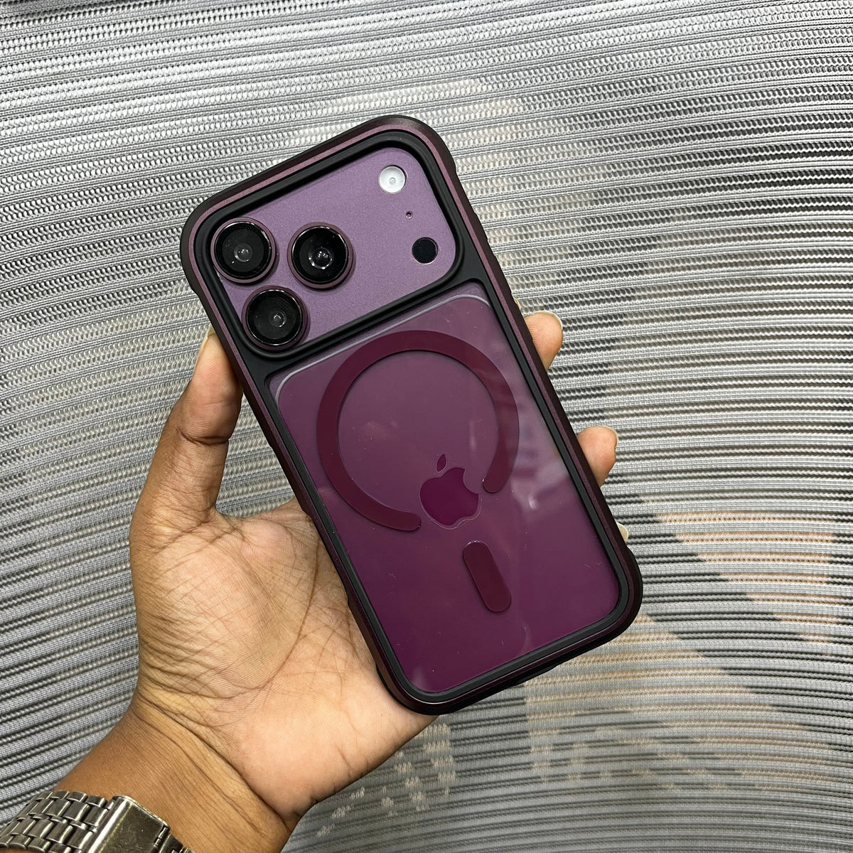 Armor Metal Frame Side Border iPhone Case