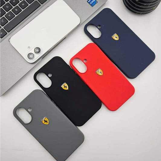 Premium Silicone Solid Hard Case for iPhone