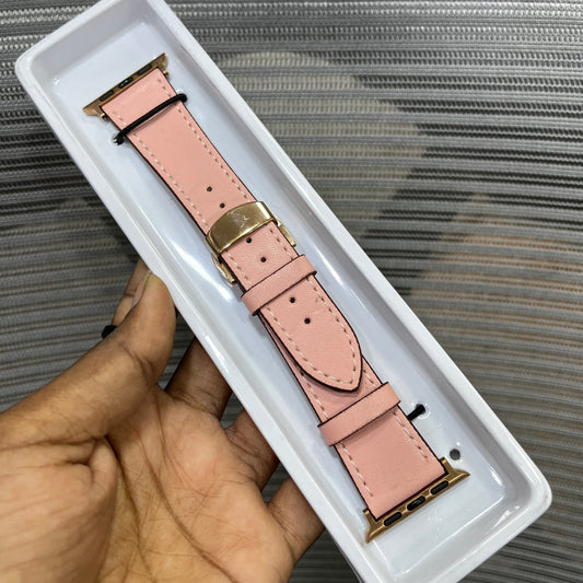 StitchLuxe Leather iWatch Strap