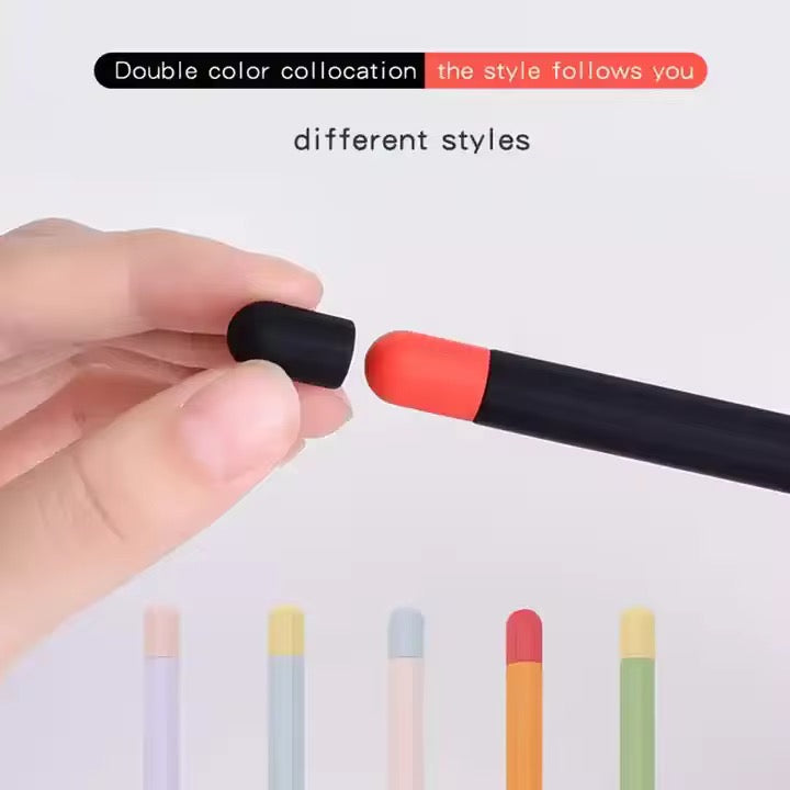 Protective Silicone Apple Pencil Case for 1st & 2nd Generation