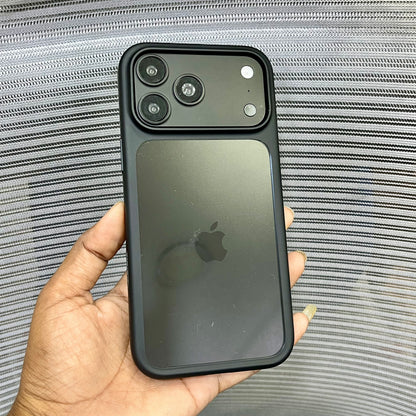 Side Border Crystal Shield iPhone 17 Pro Max Case