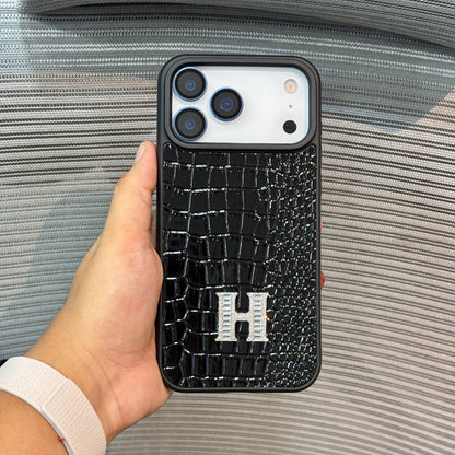 CrocLuxe Diamond iPhone 17 Series Case