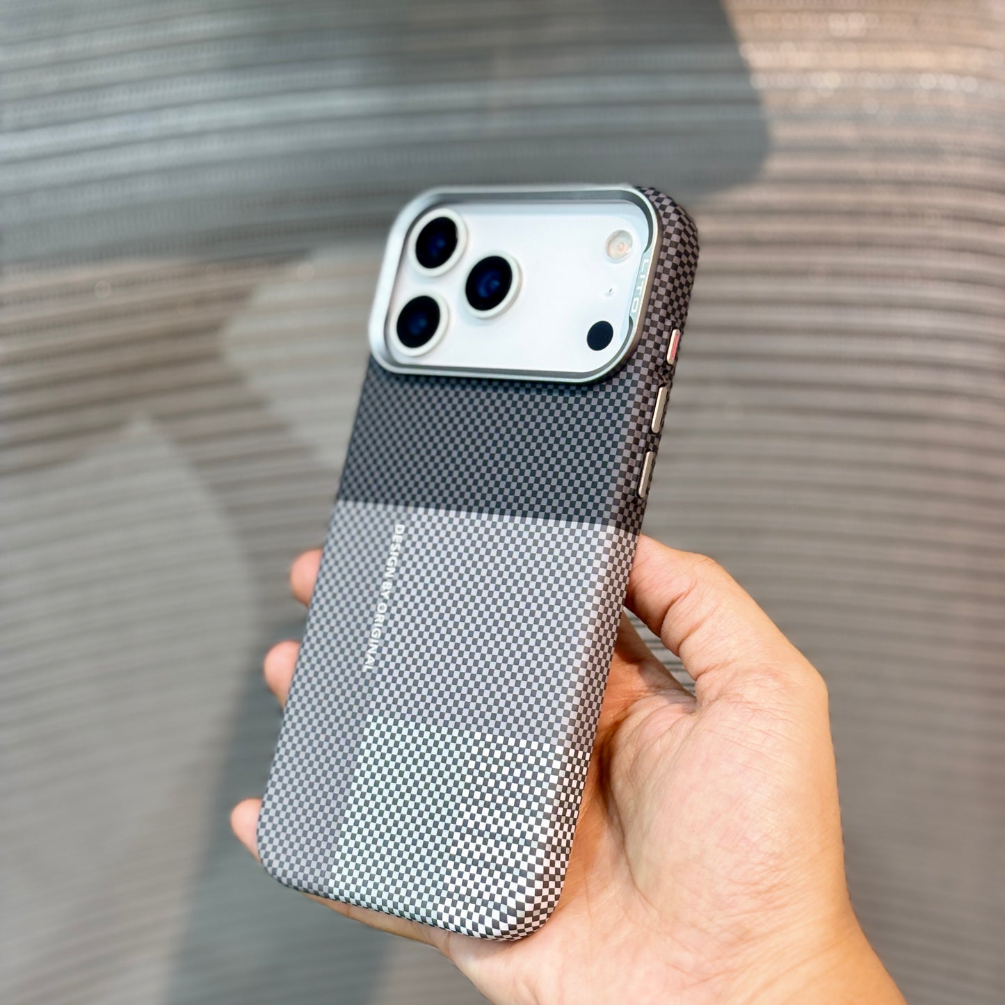 PixelGrey Carbon Fiber MagSafe iPhone 17 Pro Max Case