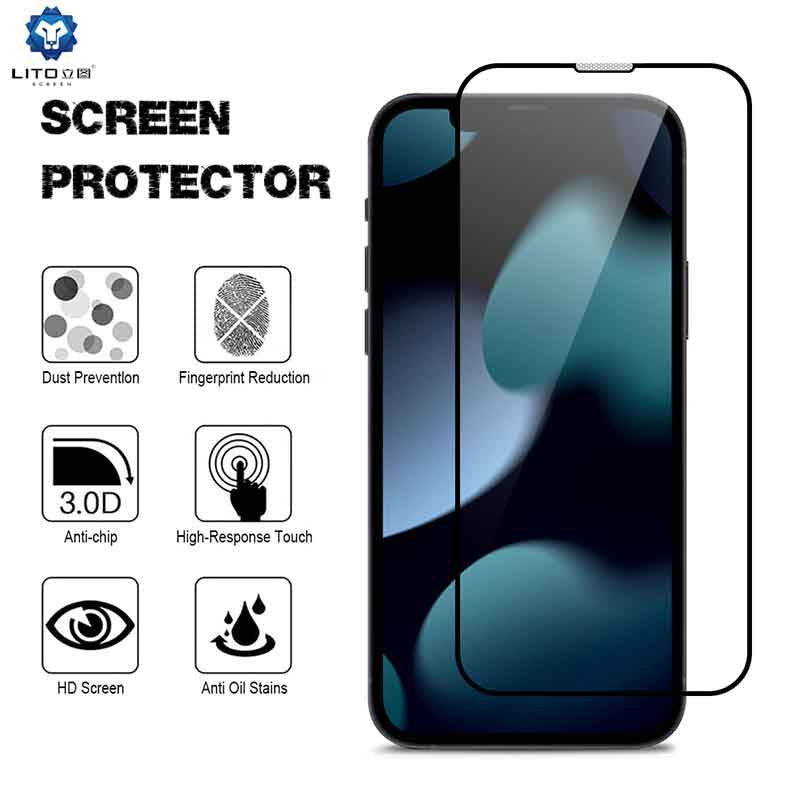 LITO D+ Pro Tempered Glass Screen Protector For iPhone