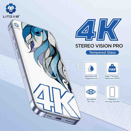 LITO - 4K Clear Tempered Glass iPhone