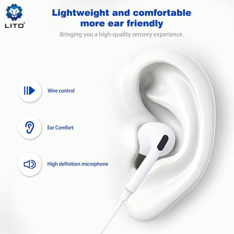 LITO Type-C Stereo Wired Earphones