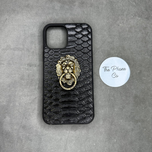 Lion Leather Case for iPhone 12 Pro Max