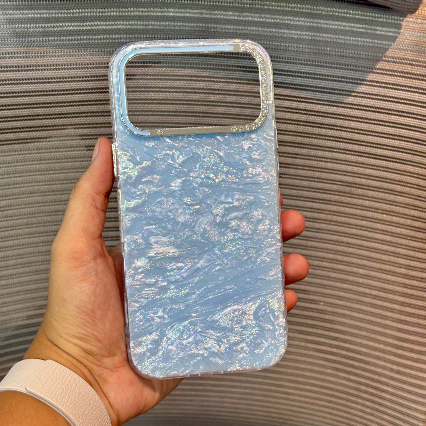 MarbleMuse Glitter iPhone 15 Series Case