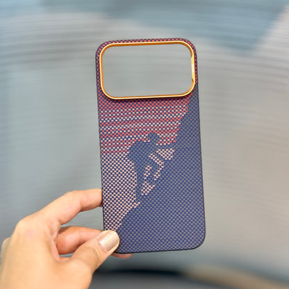 AzureWeave Carbon Fiber iPhone 17 Pro Max Case