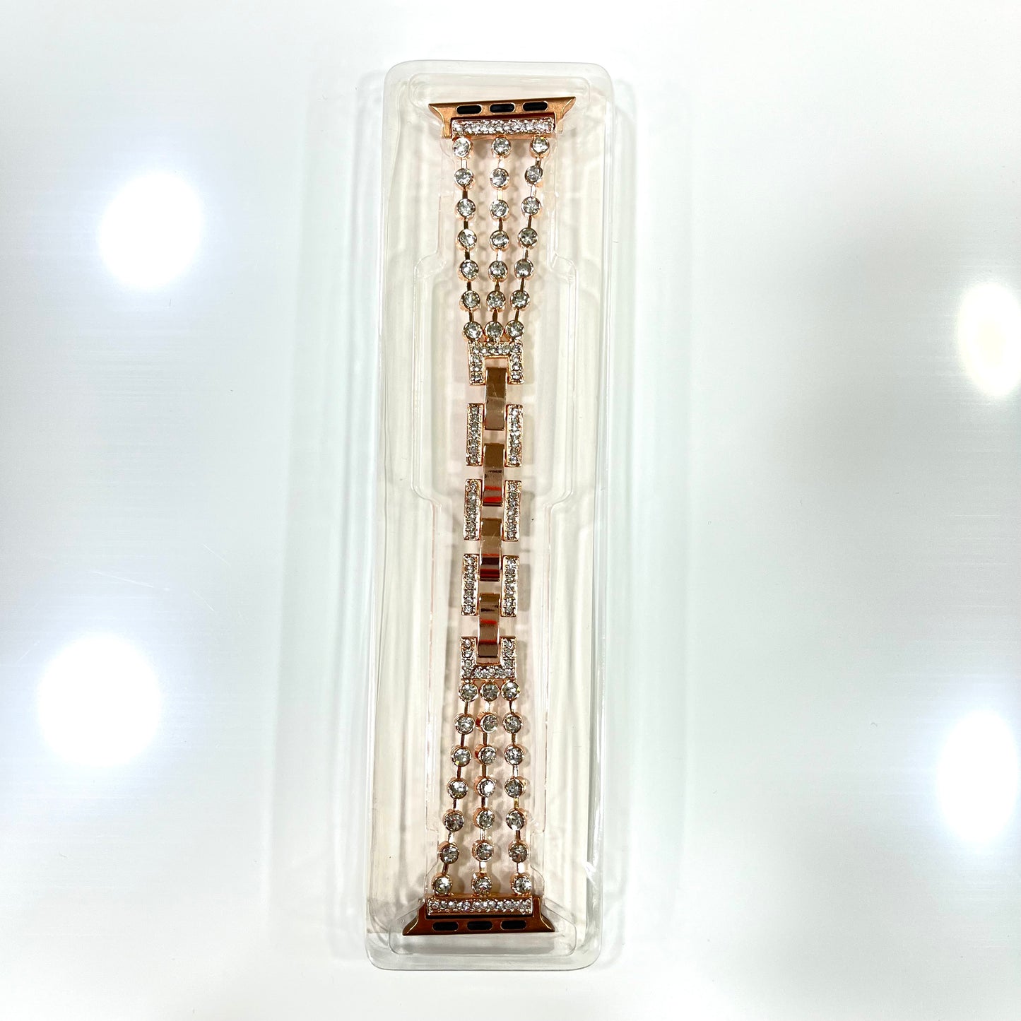 Diamond Studded Chain iWatch Strap