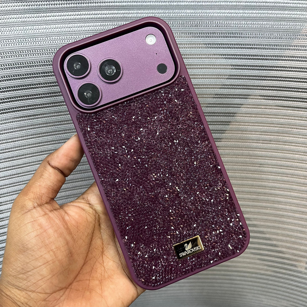 Sparkling Diamond-Cut Stone iPhone Case
