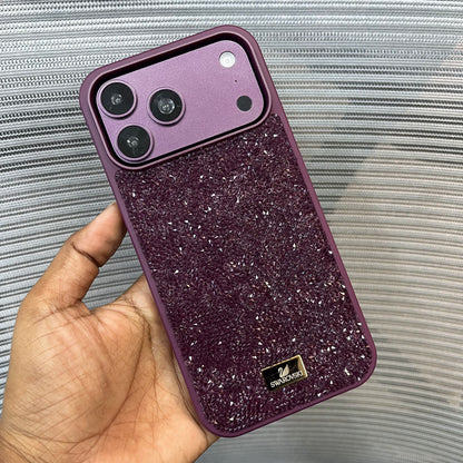 Sparkling Diamond-Cut Stone iPhone Case
