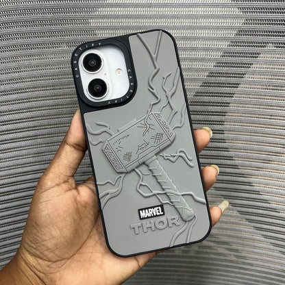 Premium 3D Embossed Printed iPhone 16 Case