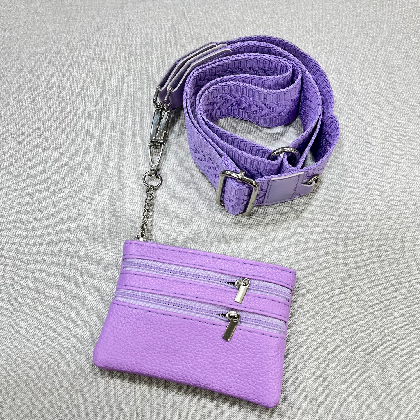 Premium Crossbody Leather Wallet