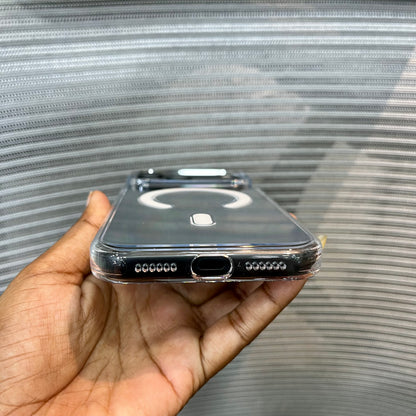 Crystal Clear Anti-Yellow MagSafe iPhone Case