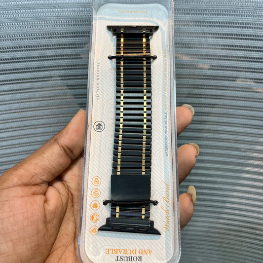 Magnetic Wave Metal Band iWatch Strap