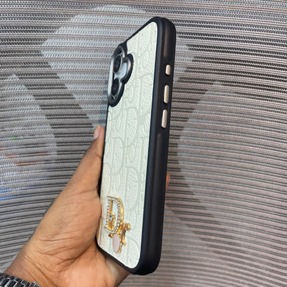 LogoLuxe Leather iPhone Case
