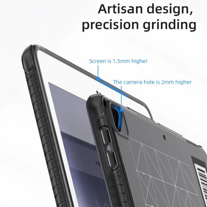 Mutural Series iPad Case with Holder For iPad & iPad Pro