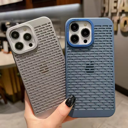 Heat Dissipation Slim Fit Hard Case for iPhone