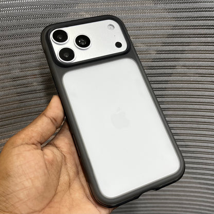Transparent Silicone Side Border iPhone 17 Pro /18 Pro Case