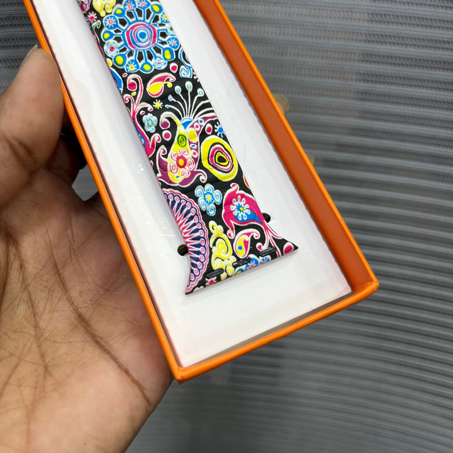Camouflage Printed Magnetic Apple iWatch Strap