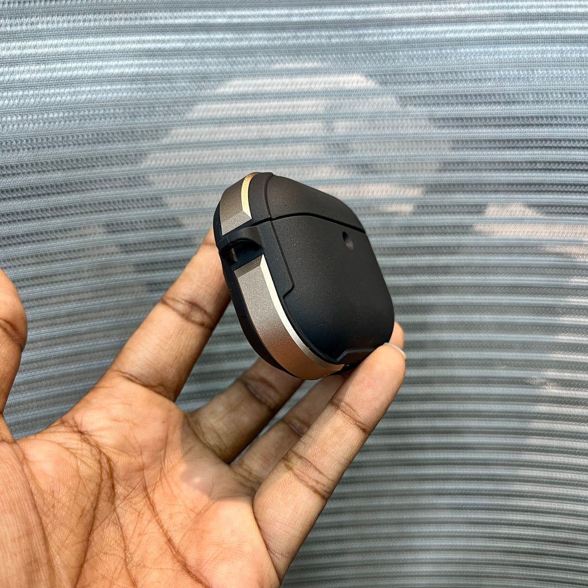 AirPods CrashGuard Case with Rubber & Metal Frame
