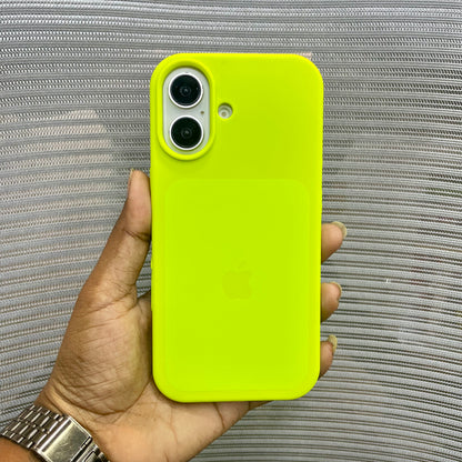 Premium Silicone iPhone 16 Case